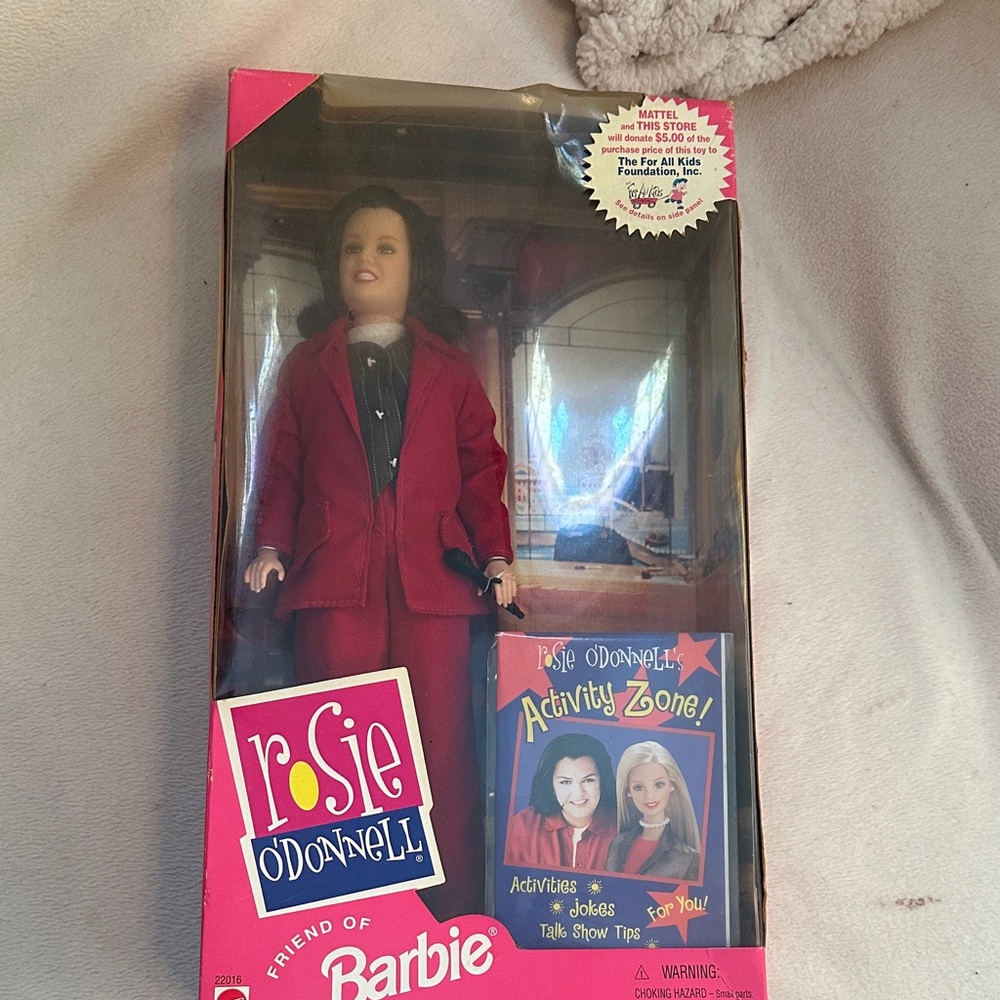 Barbie Rosie O'Donnell Doll in Red Suit